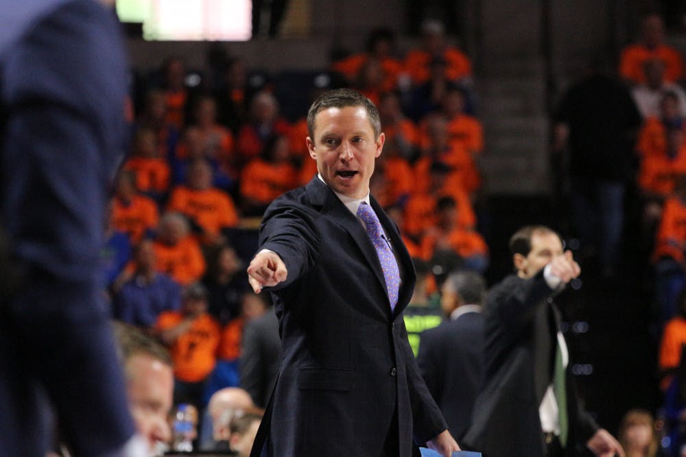 Mike White wants to see his team step up its physicality against Alabama on Saturday. "Maybe we can get a guy or two to... (get) us some hard rebounds," he said.