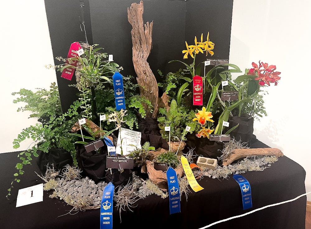 <p>Judges from the American Orchid Society, the parent organization of the Gainesville branch, decided on three winners for each species of orchid.</p>