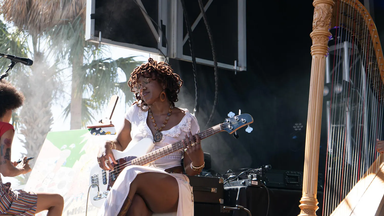 Purple Essence rocks the stage at Big Culture & Arts Festival, Saturday, April 11, 2026, in Gainesville, Fla.