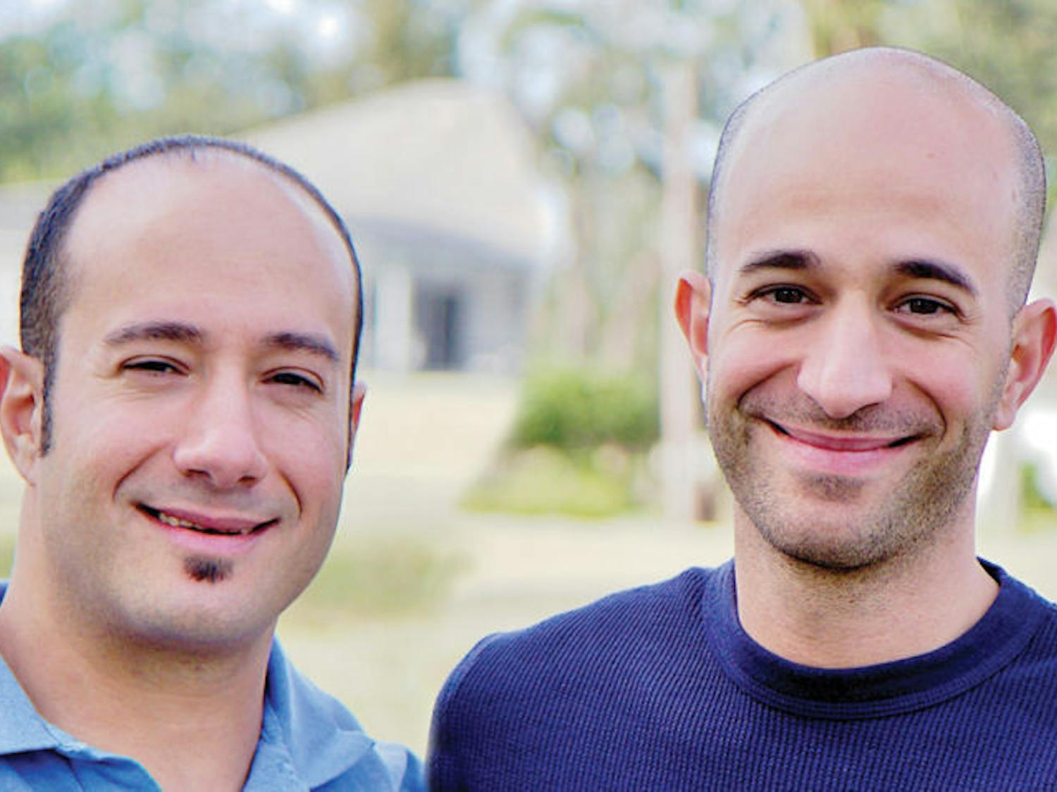 Melbourne Beach natives and UF graduates Vinnie, left, and Joe Taranto’s commercial, “Fetch,” is one of the top five videos in the seventh annual Doritos Crash the Super Bowl contest.