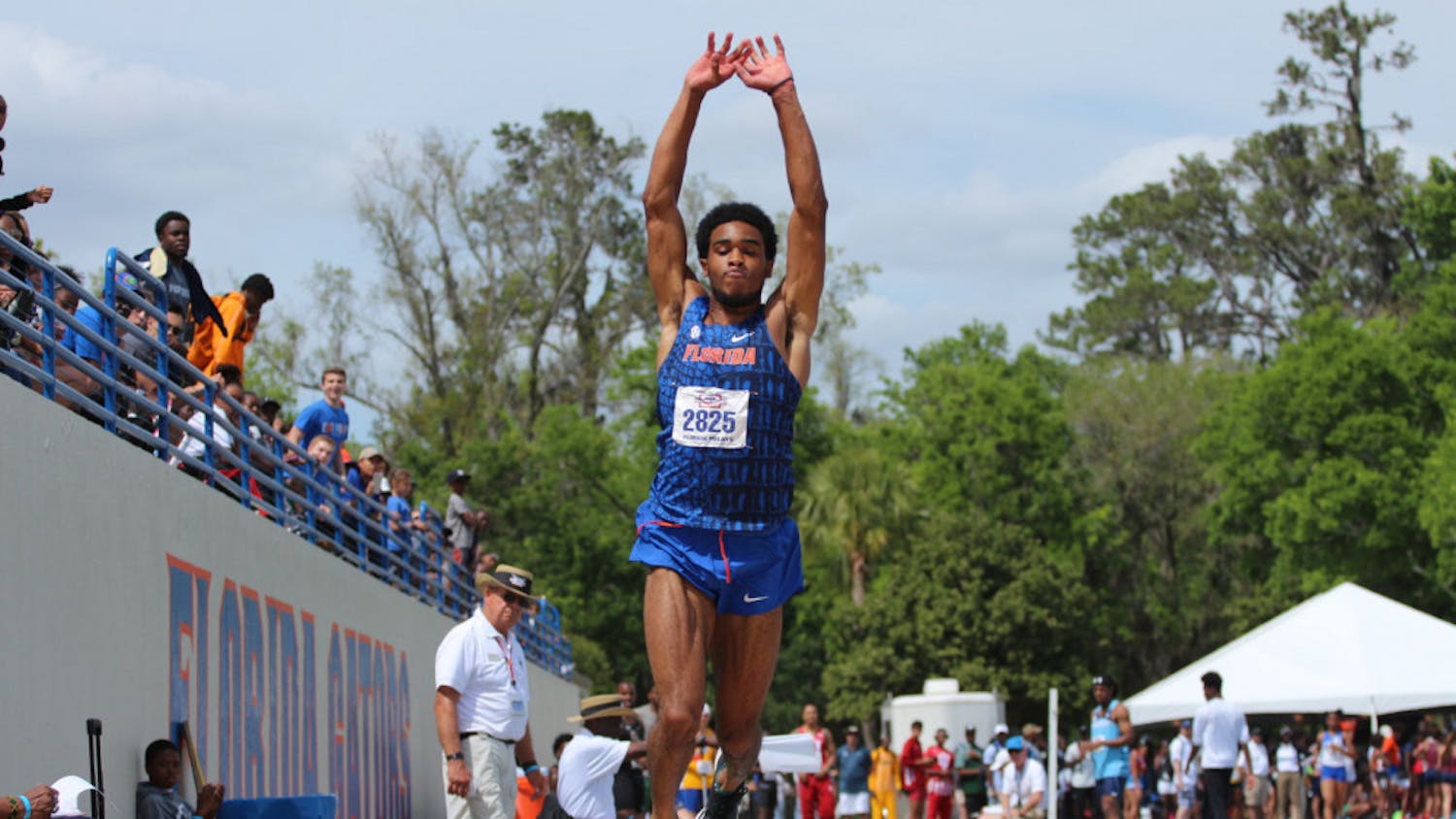 Senior KeAndre Bates notched the second-longest triple jump in the nation Saturday at the Pepsi Florida Relays.&nbsp;