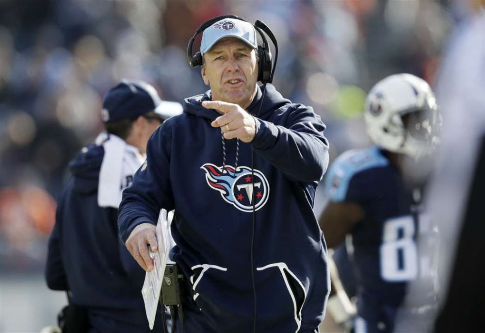 Former Gators tight end Mike Mularkey coached the Tennessee Titans to a one-point victory over the Kansas City Chiefs in the NFL playoffs on Saturday.