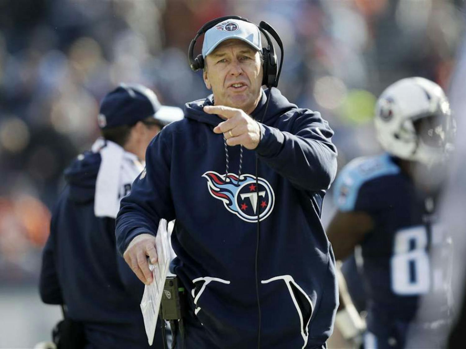 Former Gators tight end Mike Mularkey coached the Tennessee Titans to a one-point victory over the Kansas City Chiefs in the NFL playoffs on Saturday.