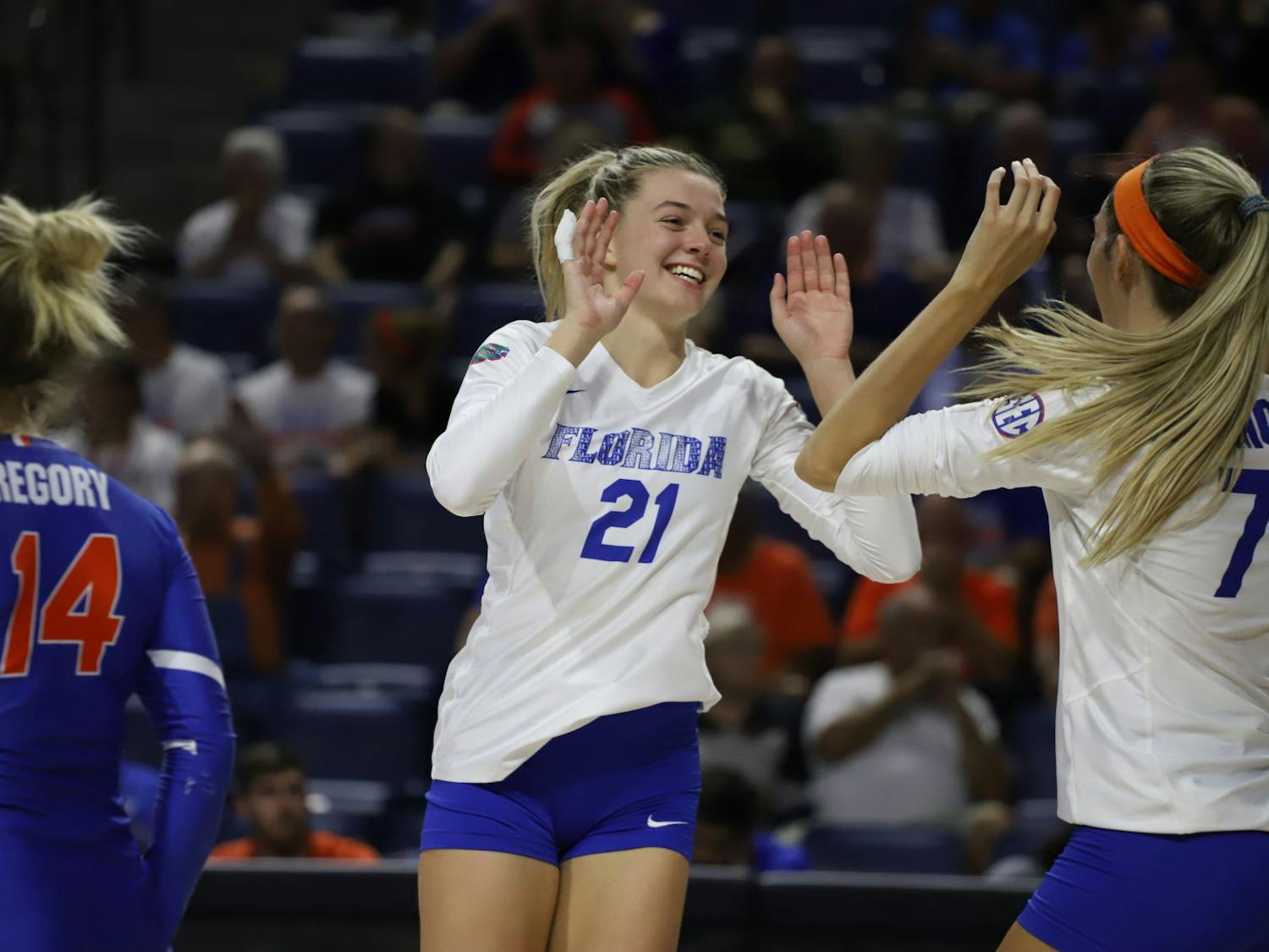 Setter Marlie Monserez has followed in her sisters' footsteps in becoming a leader for UF's volleyball team.