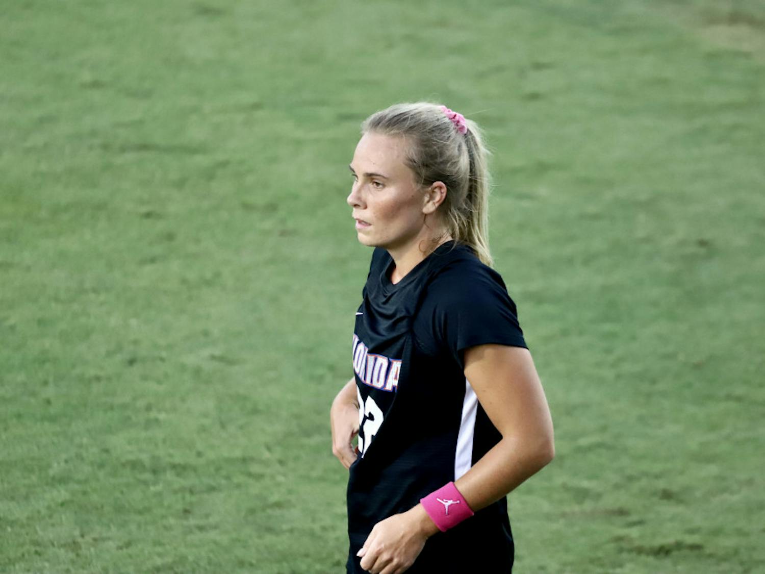 Redshirt senior Parker Roberts at the Gators' home game versus Tennessee this season. Roberts and her teammates are excited for a clean slate at the 2020 SEC Tournament.