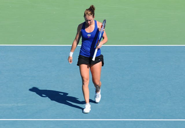 Florida junior Lauren Embree lost Monday’s singles final, but will still play in next week’s USTA/ITA National Indoor Championships.