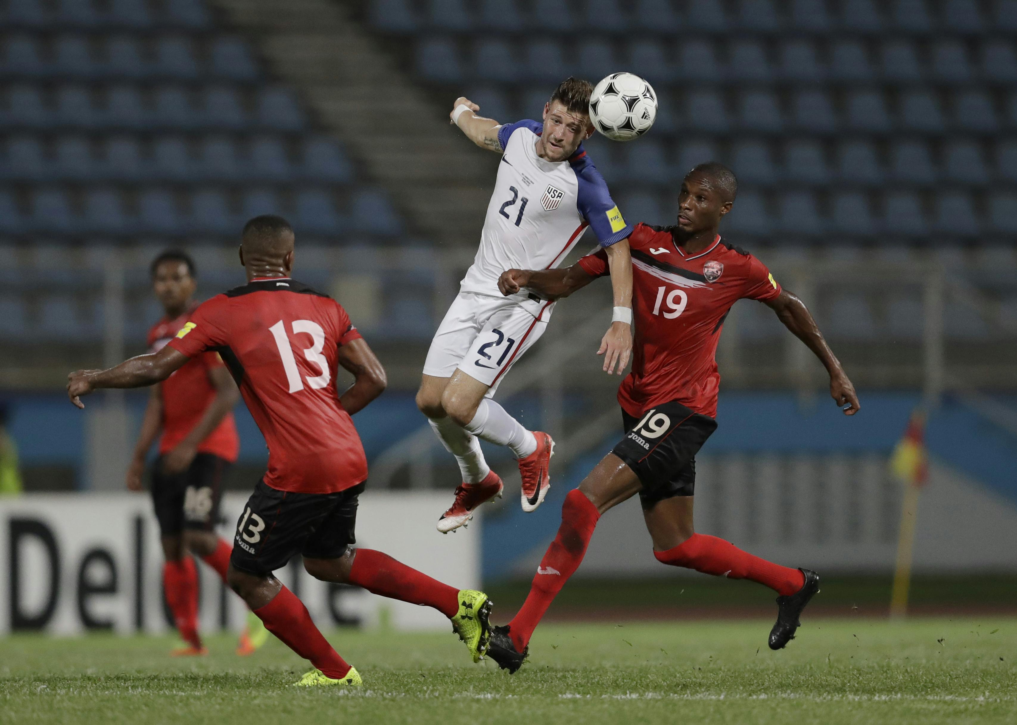 The United States failed to qualify for the 2018 World Cup in Russia.