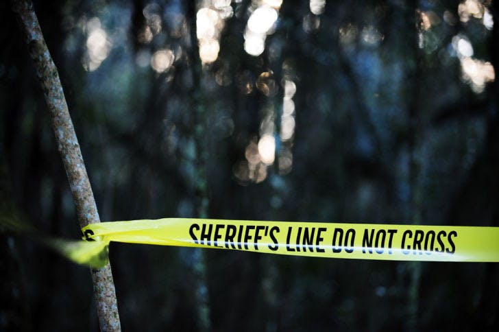 Alachua County Sheriff’s Office deputies blocked off areas with caution tape Monday where they’ve been excavating in connection with the cold case of Tiffany Sessions, a UF student who went missing in 1989. More details will be released today.