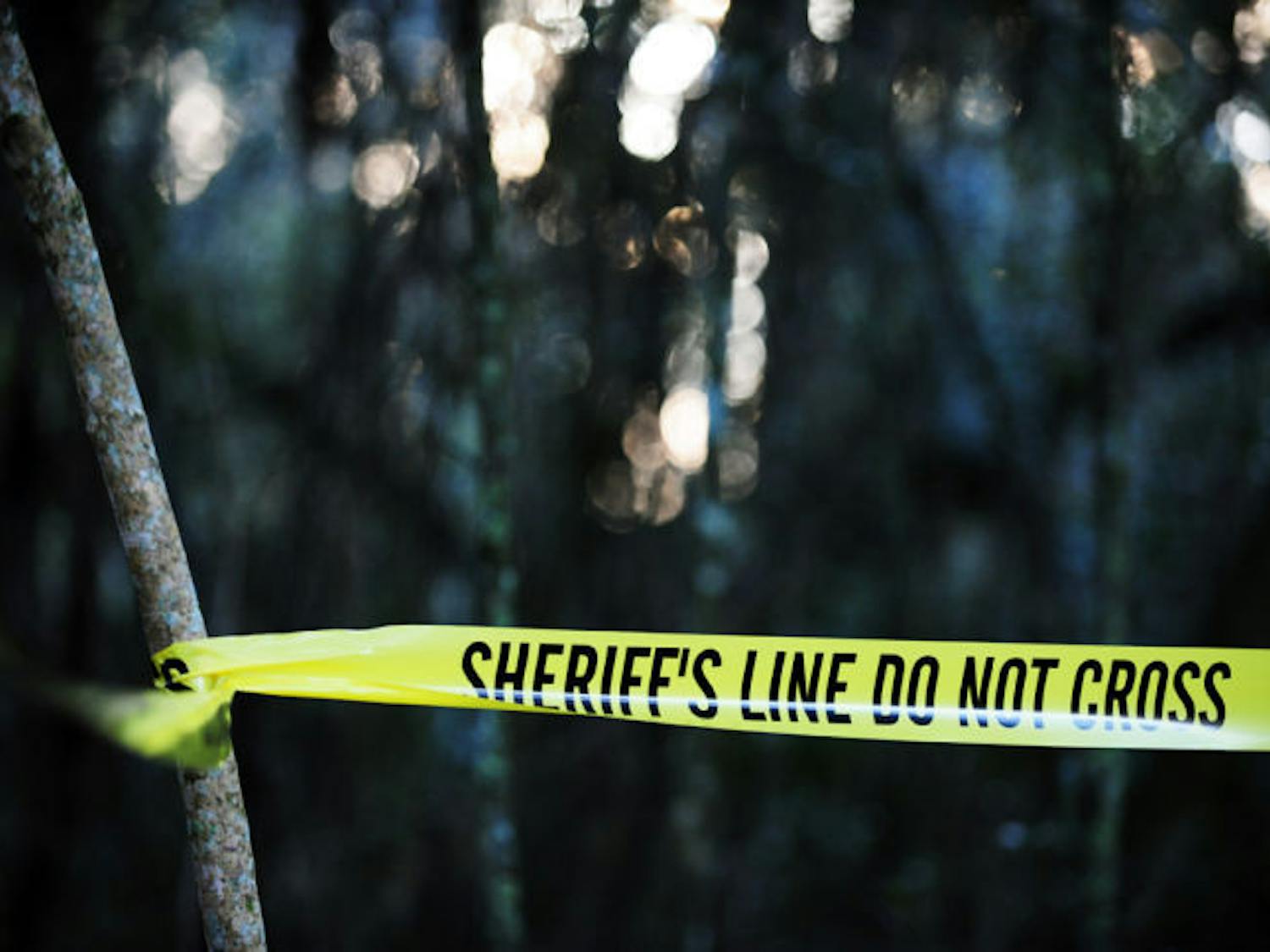 Alachua County Sheriff’s Office deputies blocked off areas with caution tape Monday where they’ve been excavating in connection with the cold case of Tiffany Sessions, a UF student who went missing in 1989. More details will be released today.