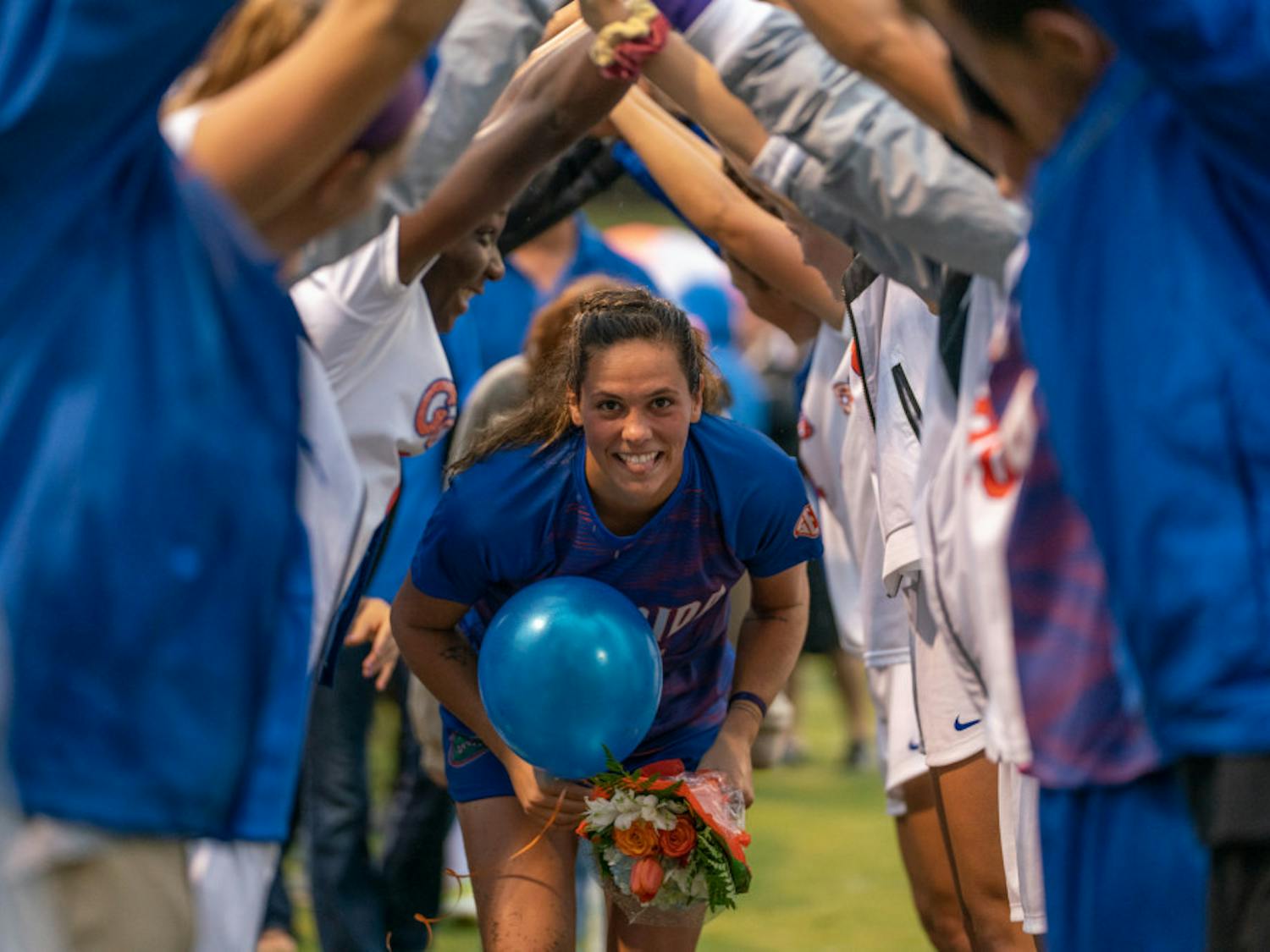 Goalkeeper Kaylan Marckese player her last season in Orange and Blue, leaving behind big shoes to fill along with the team's nine other graduating seniors. 