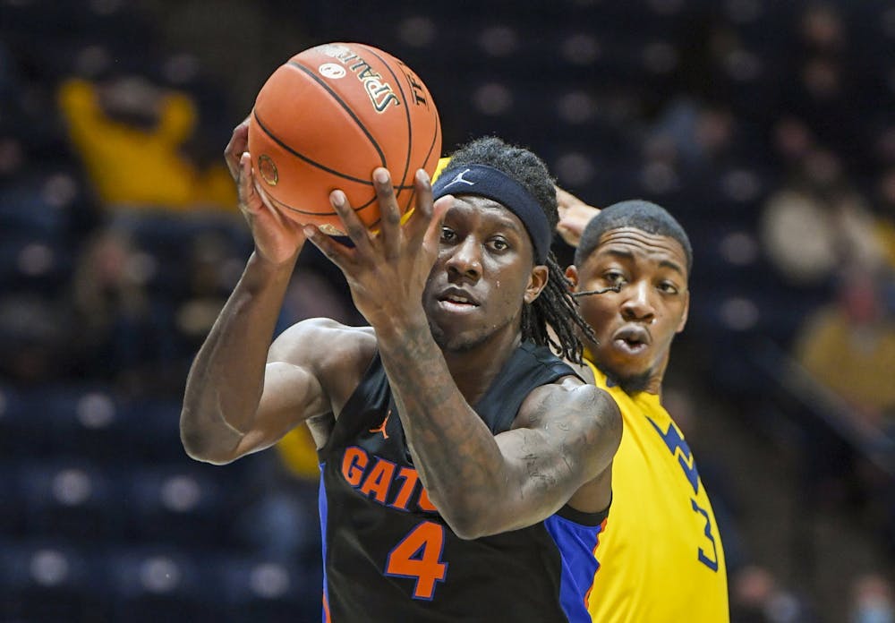 <p>Forward Anthony Duruji led the Gators with 22 points Wednesday against Mississippi State. Photo courtesy of the SEC Media Portal.</p>