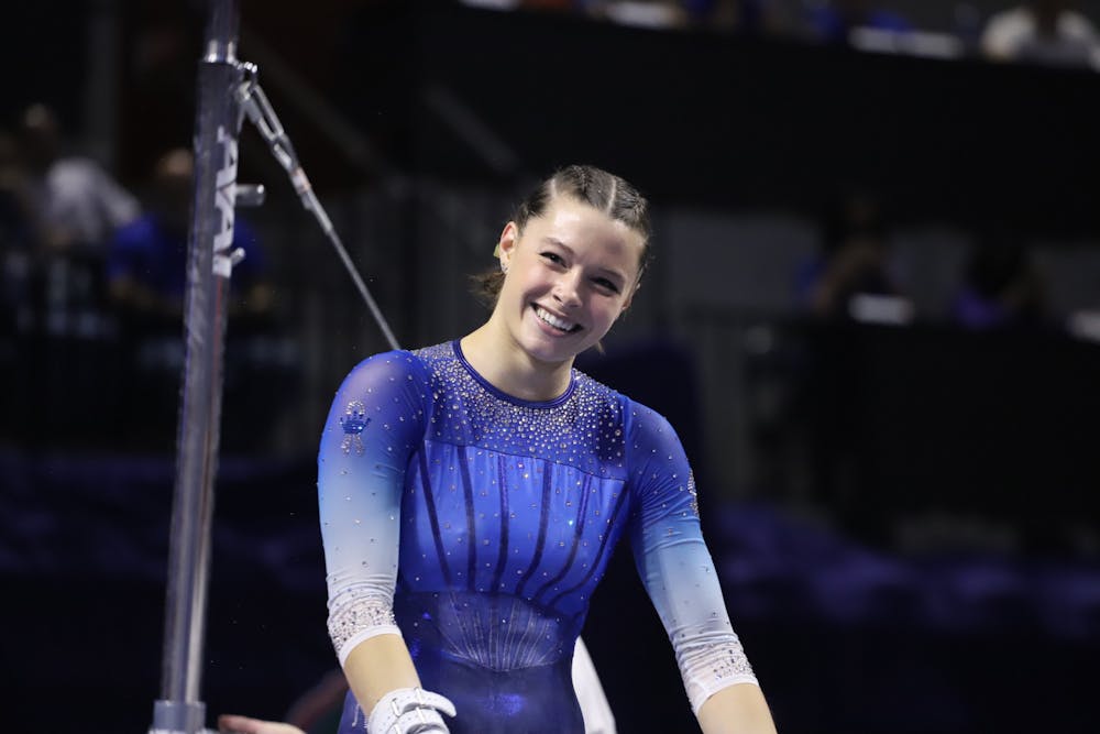 <p>UF gymnastics alum Megan Skaggs will return to the program as an assistant to head coach Jenny Rowland.</p>
