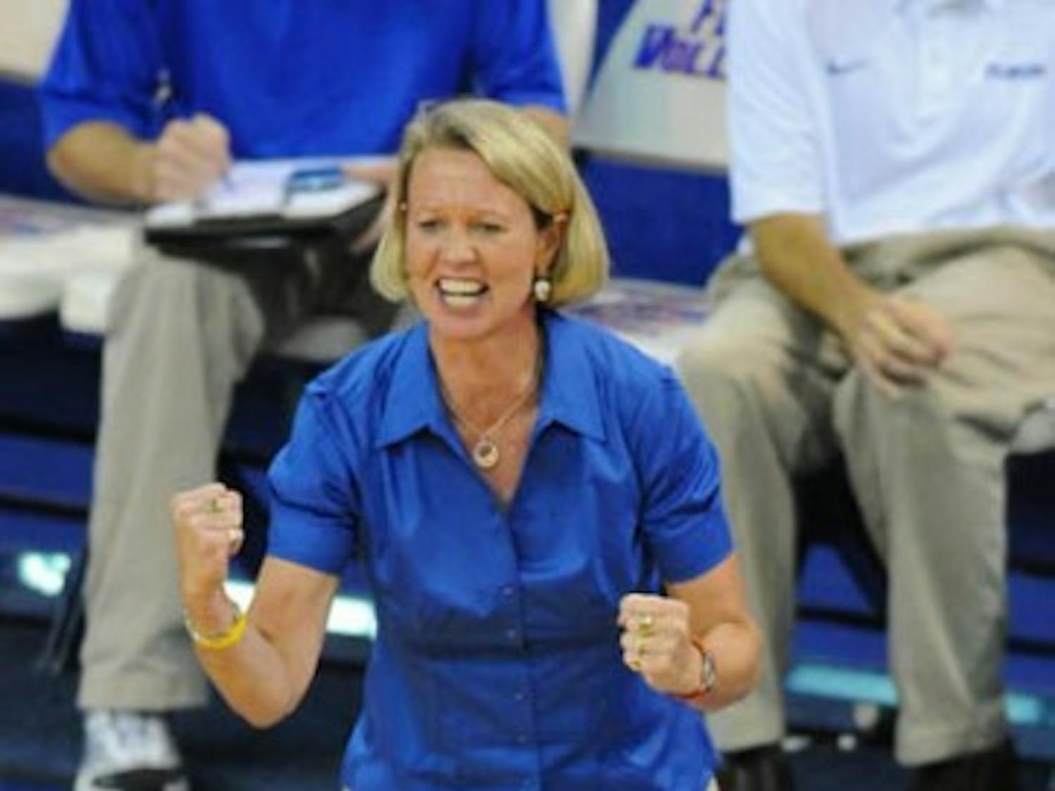 UF volleyball
coach Mary Wise said redshirt freshman libero Taylor Unroe will
help anchor the team’s back line.