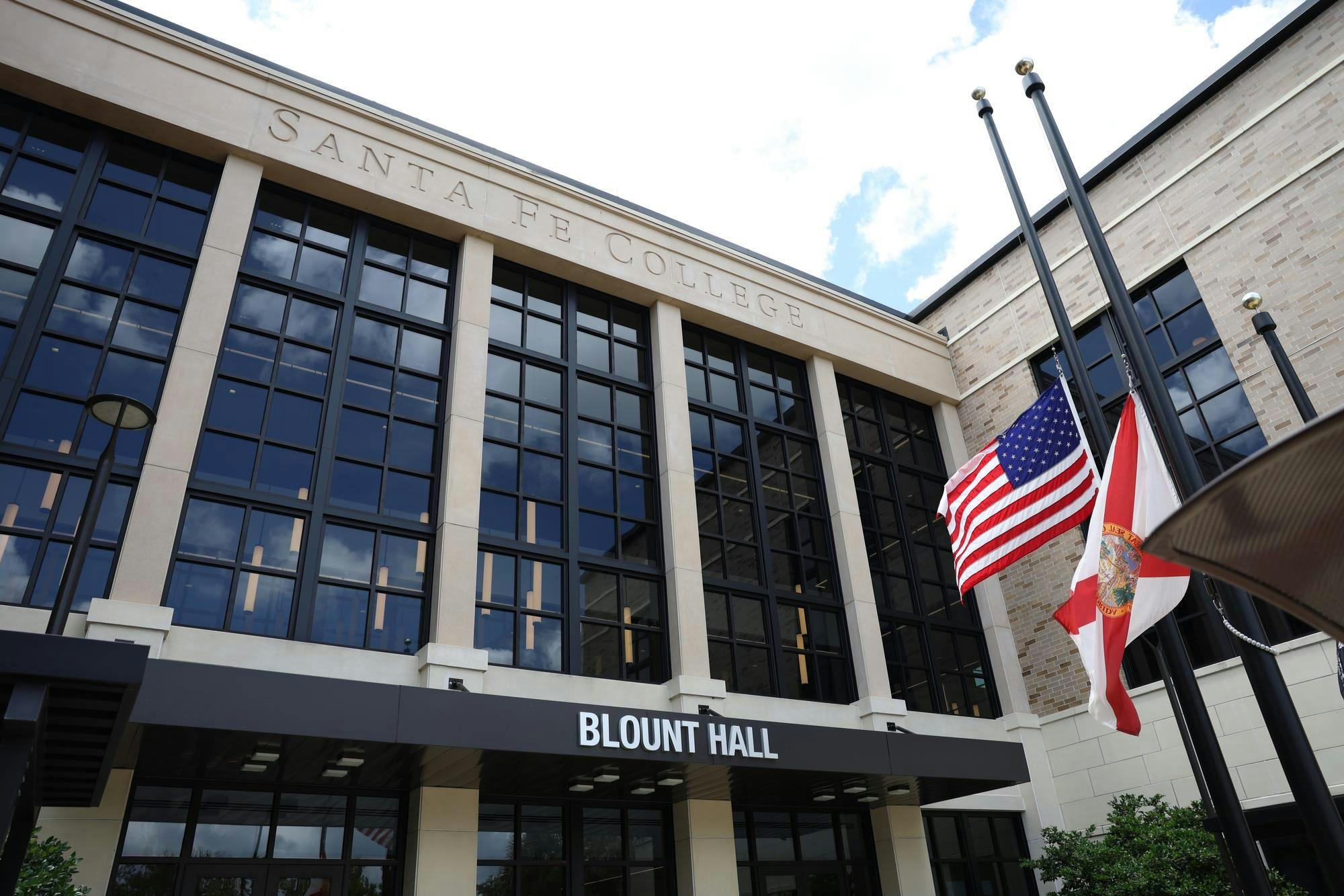 Santa Fe's Blount Center is set to undergo construction for an automotive technology training center in downtown Gainesville, Fla., Tuesday, May 26, 2026.