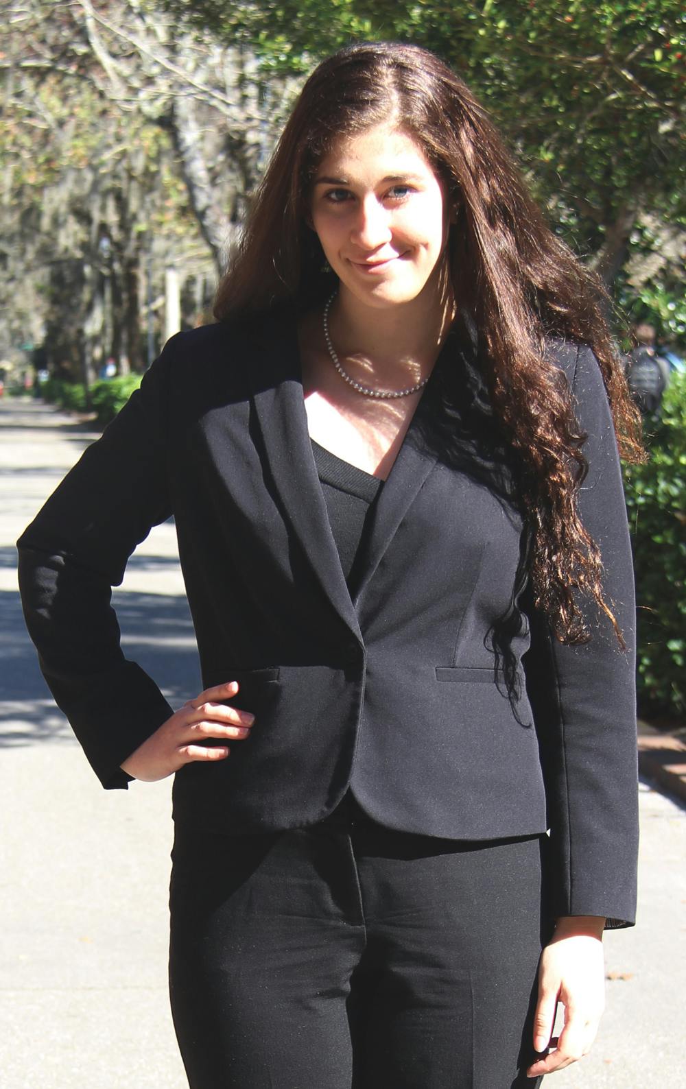 Micaela Montero Dokser will be representing the Taco Libre Party as its treasurer candidate during elections this week.