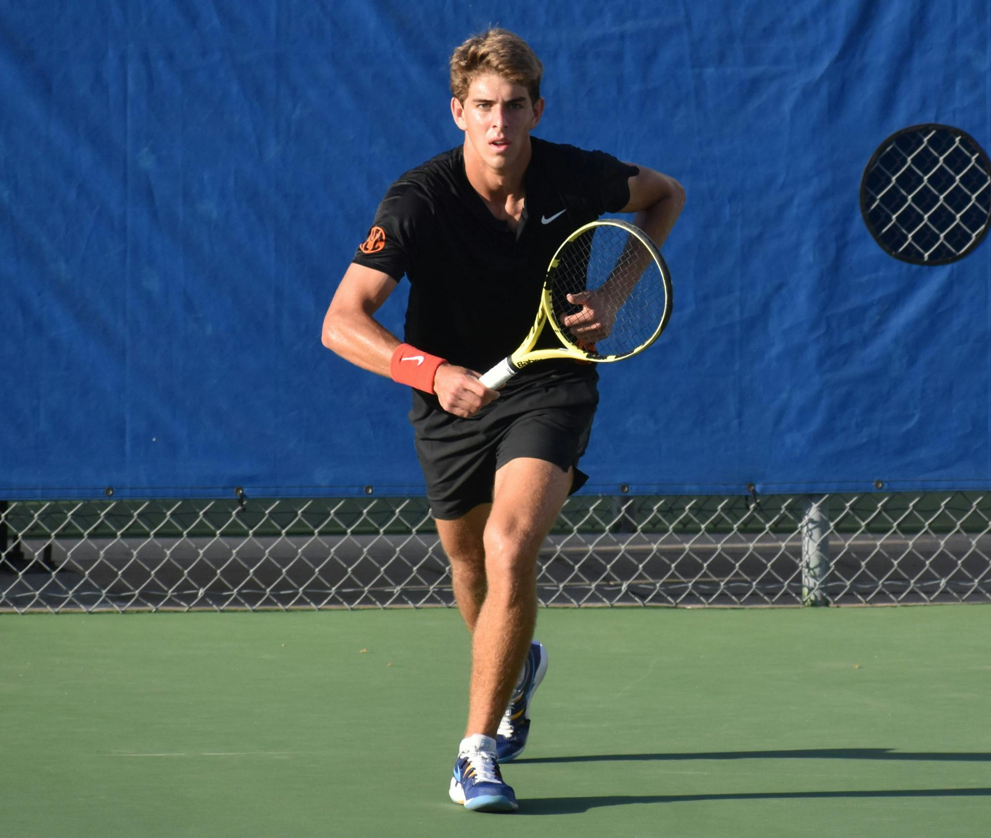 No. 68 Blaise Bicknell refused to give in this season and overpowered his TCU foe No. 113 Sander Jong. 