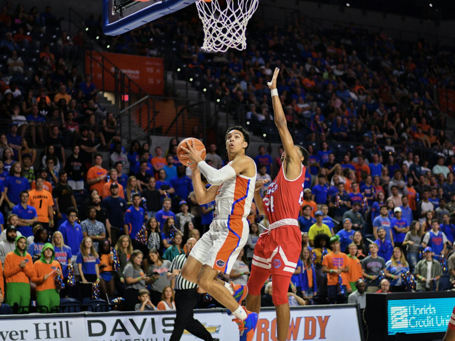 Freshman guard Andrew Nembhard shot 50 percent from the field (4-of-8) in Tuesday’s 81-60 loss to FSU.