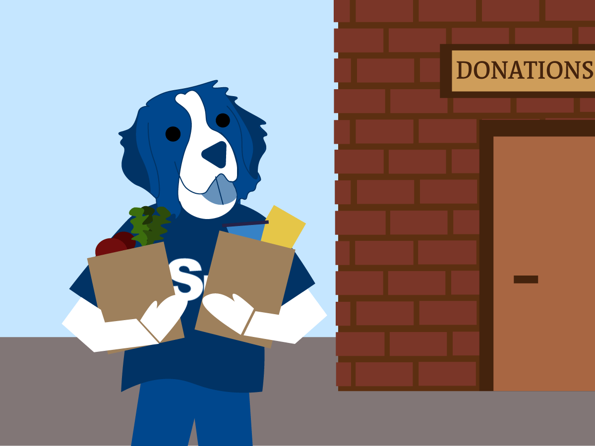 Santa Fe is participating in AFC hunger action challenge which is a food drive to support Santa Fe students dealing with food insecurity.