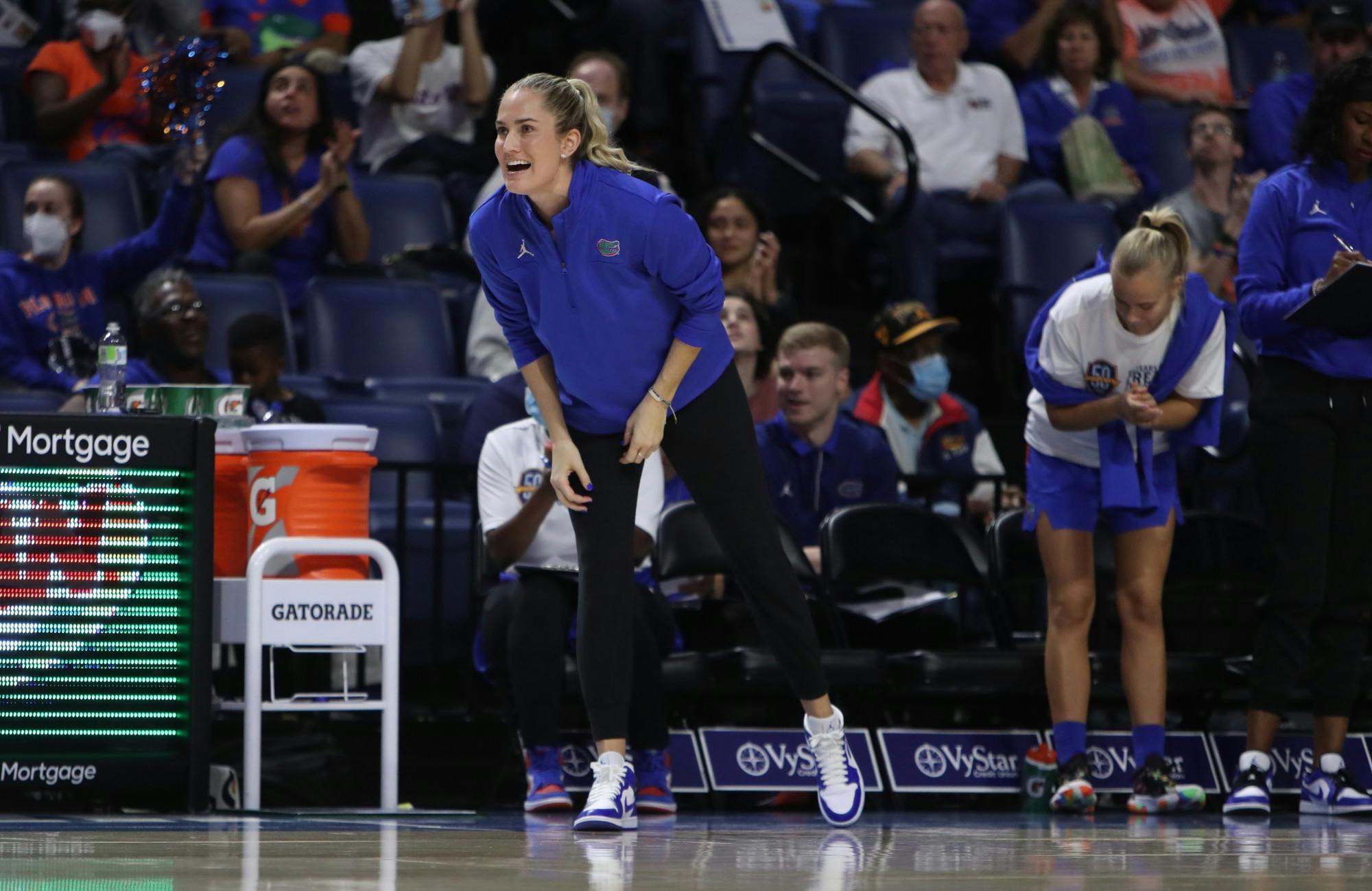 Kelly Rae Finley during the Gators' 84-59 win against Tennessee Feb. 3