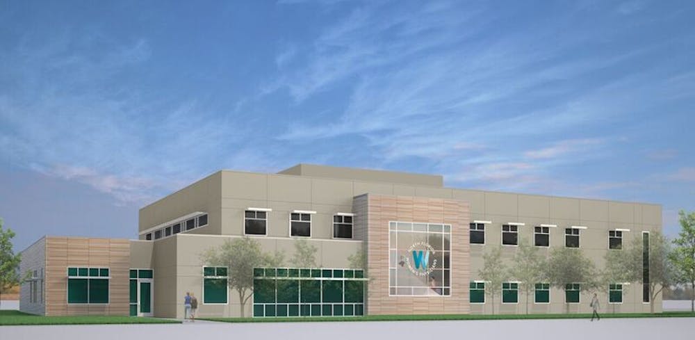 <p>Pictured is a rendering of the new Comprehensive Women's Health facility. Their new building and birth center is scheduled to open November 2018 on Northwest 43rd Street.</p>