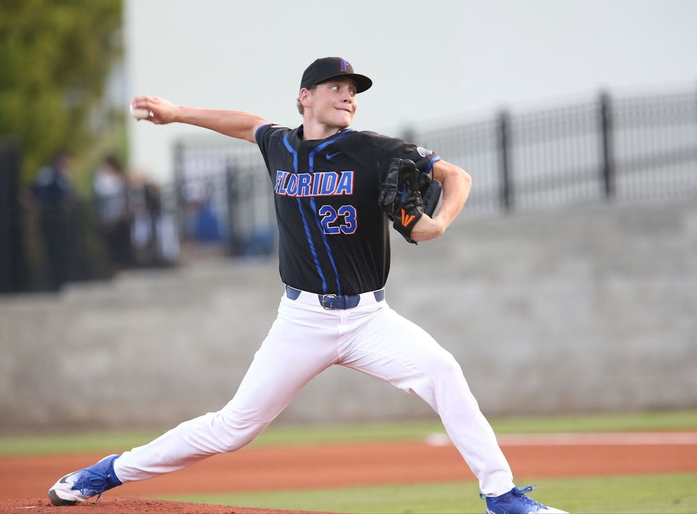<p>Freshman starter Jack Leftwich threw 6.1 innings and allowed only two earned runs in his outing against Texeas Tech at the College World Series Thursday. </p>