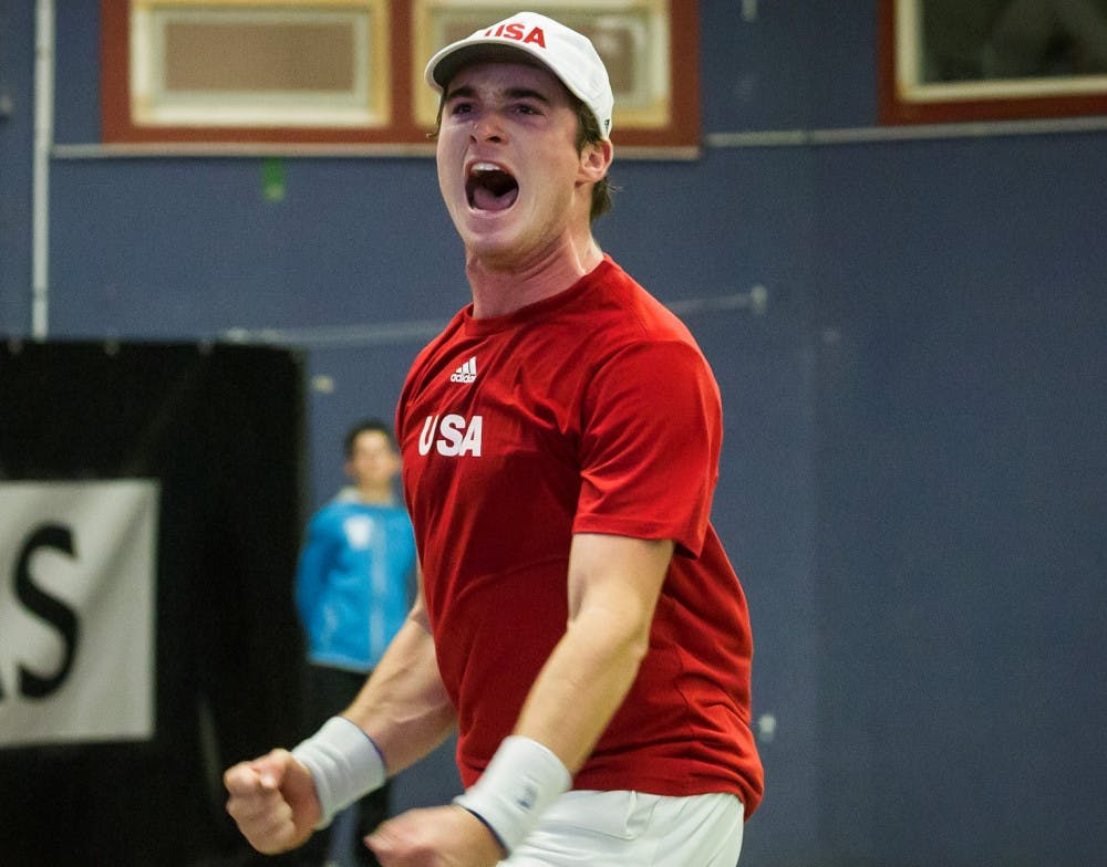 Oliver Crawford helped team USA to a victory at the Master’U Collegiate Tournament to culminate a successful fall season that saw him claim singles titles at the USA F28 Futures and the UVA Masters.