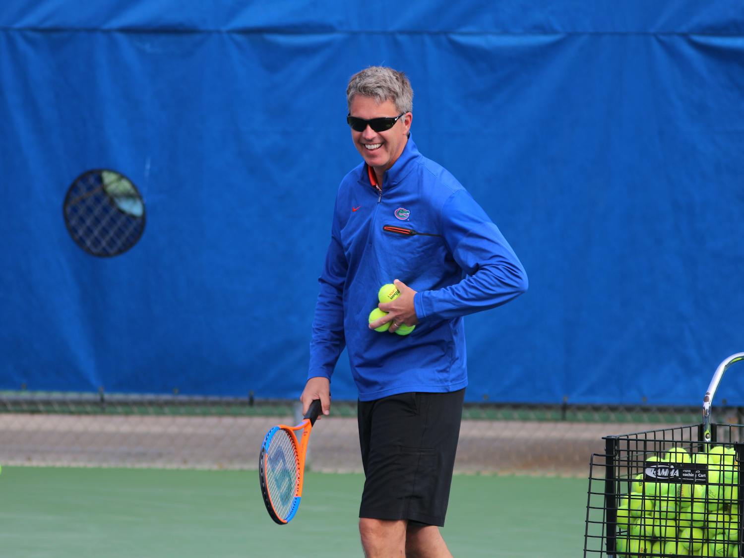 UF women's tennis coach Roland Thornqvist is from Sweden and said that being from outside the U.S. helps him recruit international talent. “I think that I understand what (international players) are going through when they get here,” he said. 