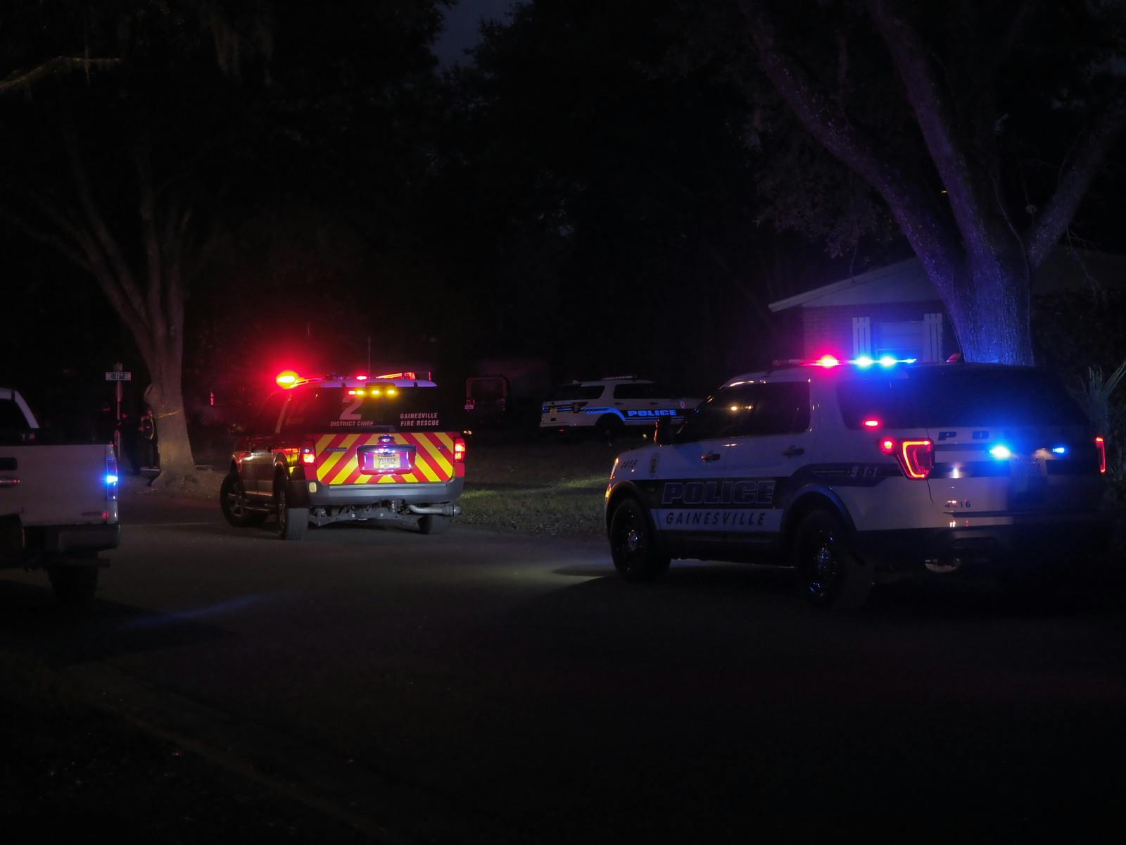 Police arrived at the scene on the 2900 block of Northeast 17th Drive. Kivi J. Ellis, 26, was arrested Friday evening.