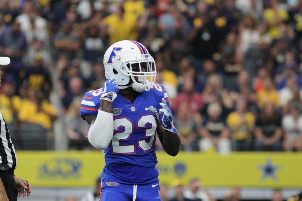 Junior defensive back Chauncey Gardner-Johnson said that West Virginia transfer is sleeping on his couch. “That’s my boy. Me and him grew up probably like 20 minutes from each other,” he said. 