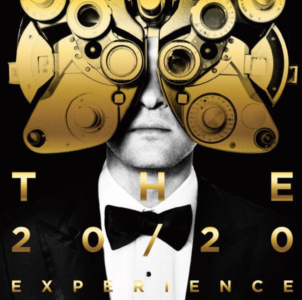 This CD cover image released by RCA Records shows “The 20/20 Experience — 2 of 2,” by Justin Timberlake, which was officially released Monday.