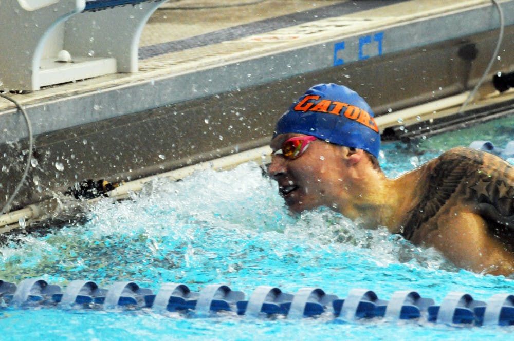 <p>Senior Caeleb Dressel's two record-breaking performances highlighted the men's swimming and diving team's sixth consecutive SEC Championship. </p>