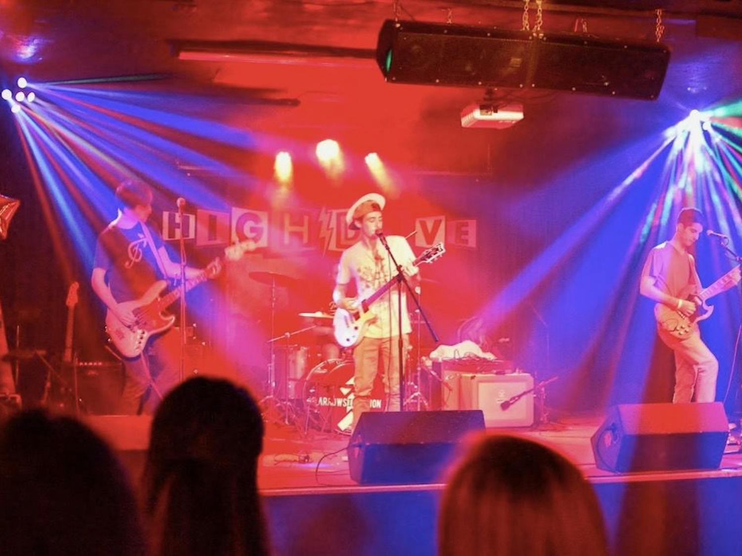 Arrows in Action performs at the High Dive for the first annual Hearoes benefit concert Sept. 30, 2018