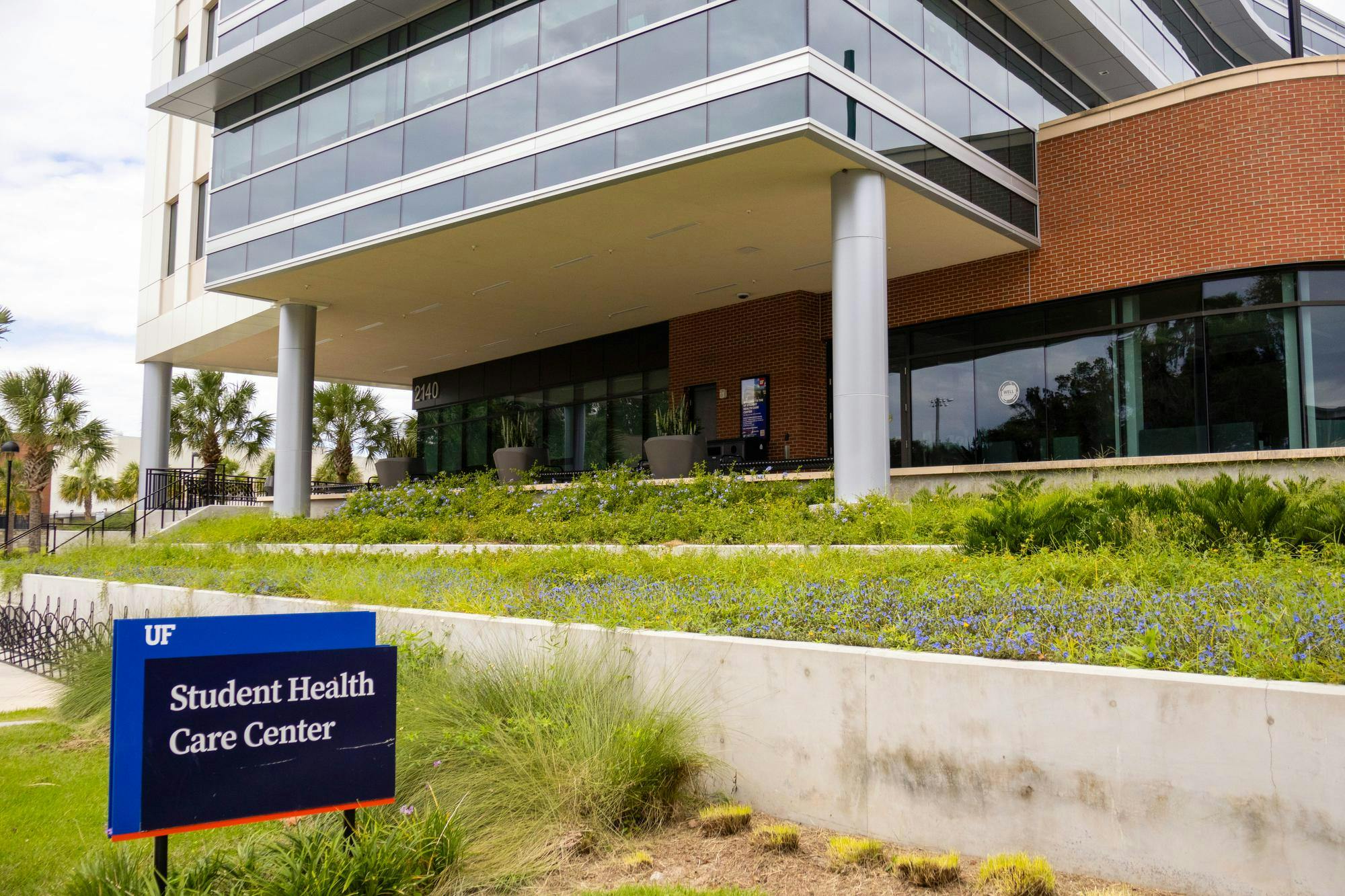 The Student Health Care Center located on campus, Saturday, Oct. 17, 2026, in Gainesville, Fla.