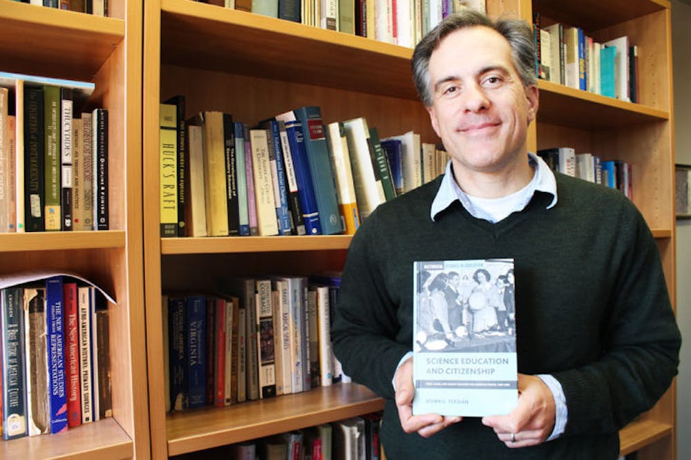 <p>Sevan Terzian, a UF associate professor of social foundations and education in the School of Teaching &amp; Learning, introduces his newly published book, “Science Education and Citizenship.”</p>