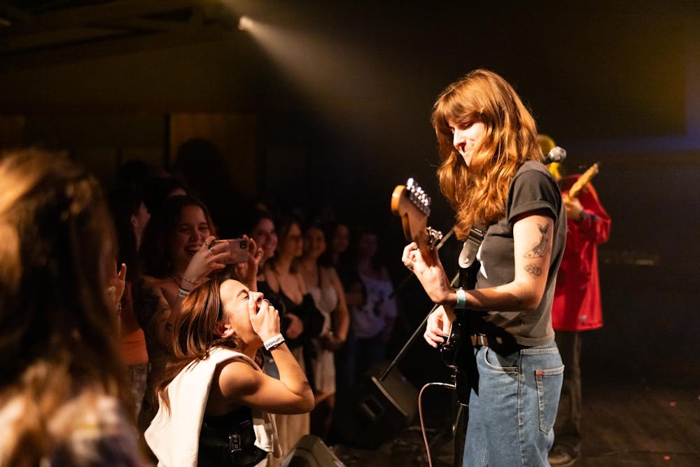 Ella Norris from the band The Nancys performs at Heartwood Soundstage on Friday, Jan. 31, 2025