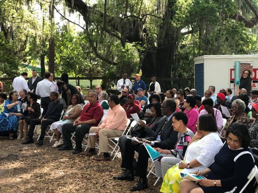 <p>YouthBuild, a Gainesville non-profit, opened its new building, located at 635 NW 6th St. on Saturday. The organization helps young adults earn high school diplomas and receive affordable housing in the community.</p>