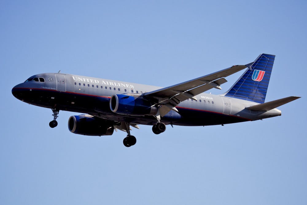 While they are still flying in United Colors