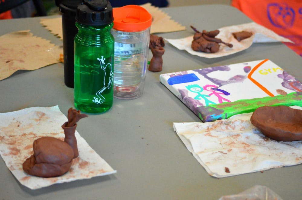 Campers at the Fear Facers Summer Camp create crafts and participate in other activities that encourage personal growth and aim to improve behaviors associated with obsessive-compulsive disorder and anxiety.
&nbsp;