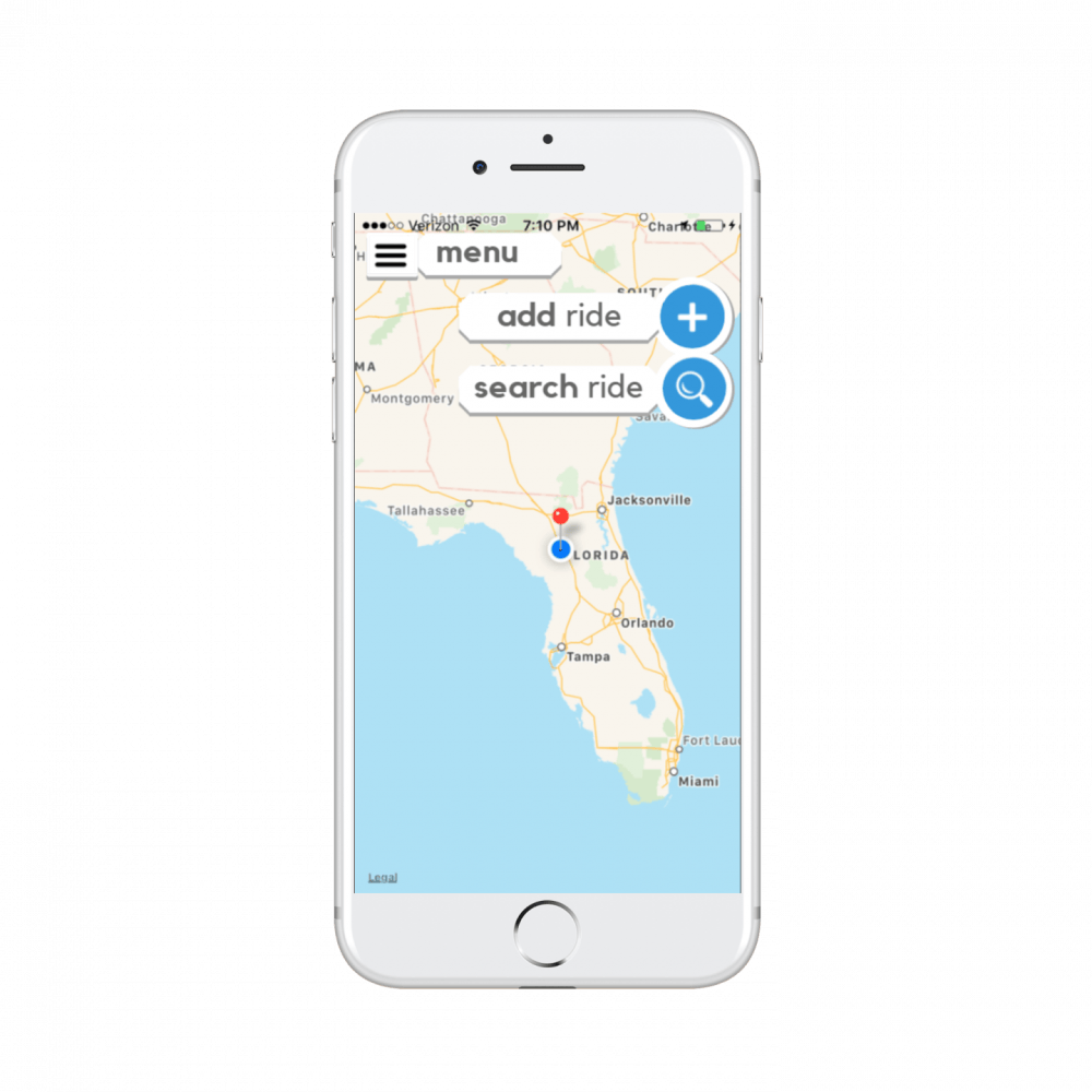 The app, “Wahi Ride,” aims to make&nbsp;carpooling easier and safer for students looking for rides to and from Gainesville.