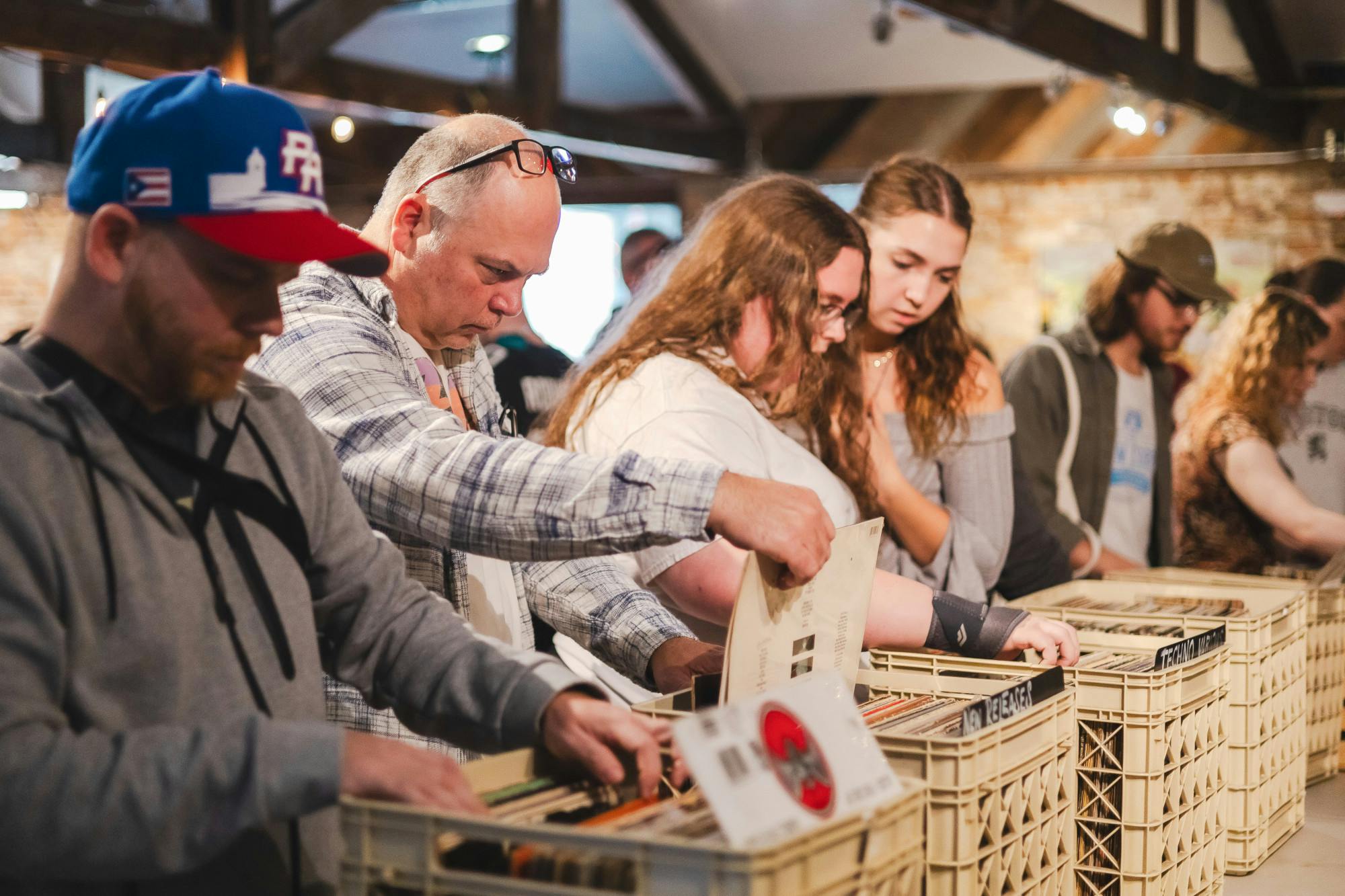 Winter Record Fair at Cypress and Grove Brewery on Sunday, Jan. 28, 2024.