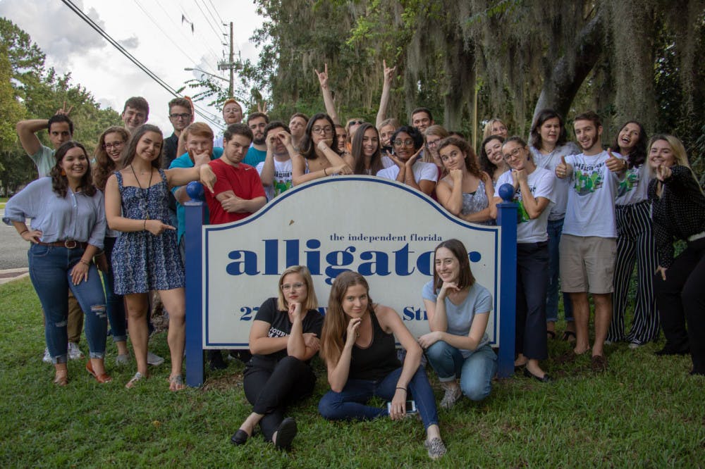 The Alligator Fall 2018 staff
