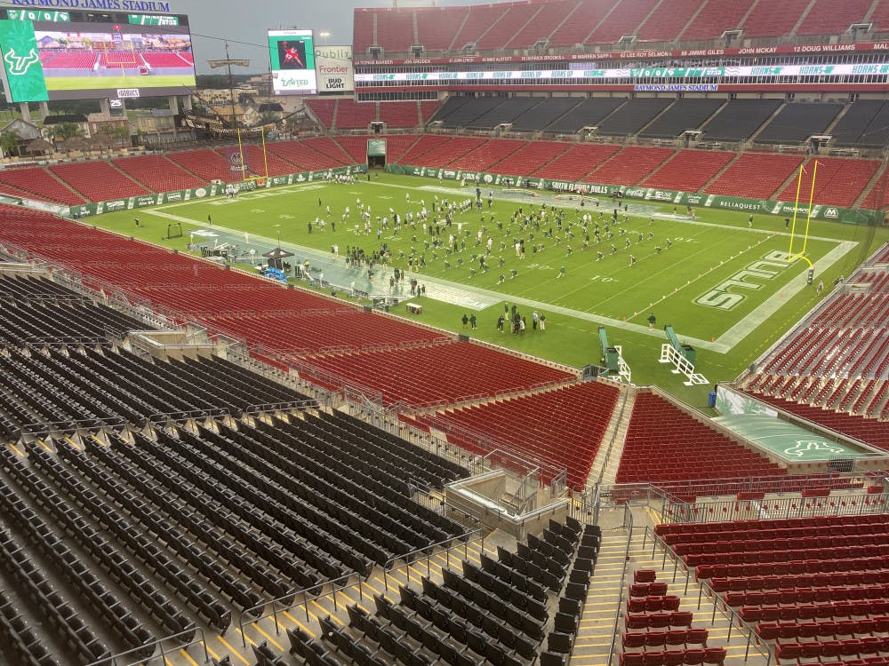 The USF Bulls played their first home game without fans, but they plan on allowing them in future games. UF will be at 20 percent capacity for home games this season.