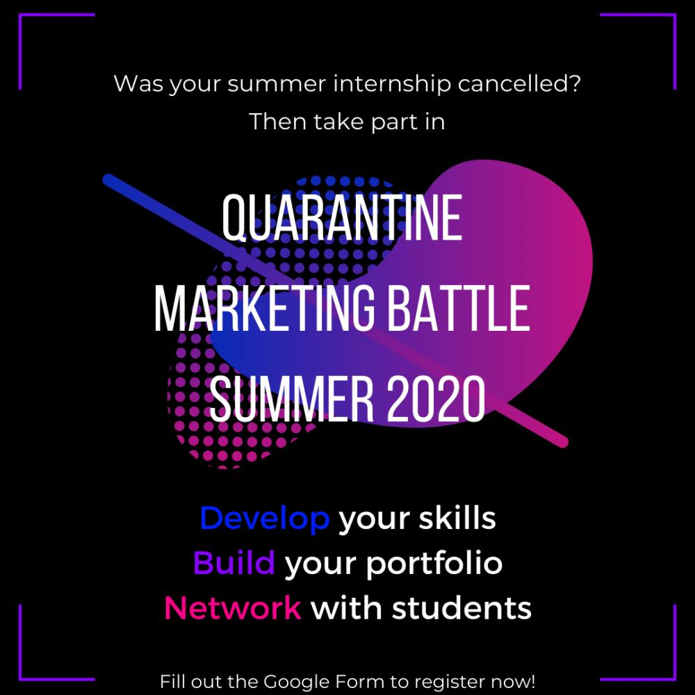 <p>UF senior Danielle Gray created the Quarantine Marketing Battle to provide an immersive opportunity to those without Summer internships.</p>
