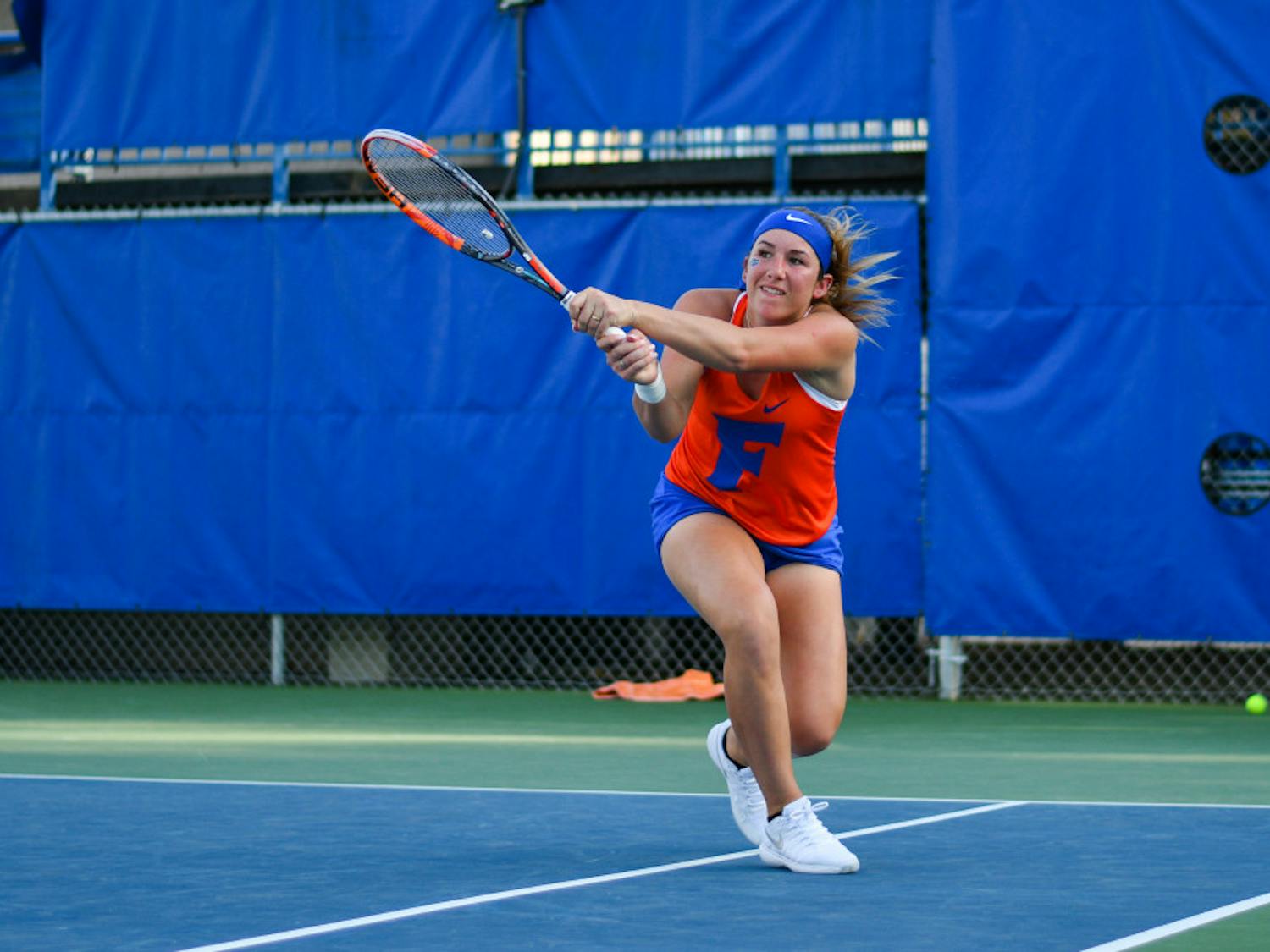 The Gators women's tennis team suffered a season-ending loss to Kansas in the second round of the NCAA Tournament on Saturday.
