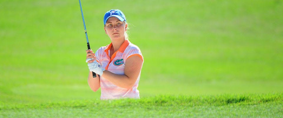 Senior Taylor Tomlinson led UF women's golf with an even par performance in the second round of the National Championship in Stillwater, Oklahoma. However, UF dropped three places to 13th and shot 15 over for the round.