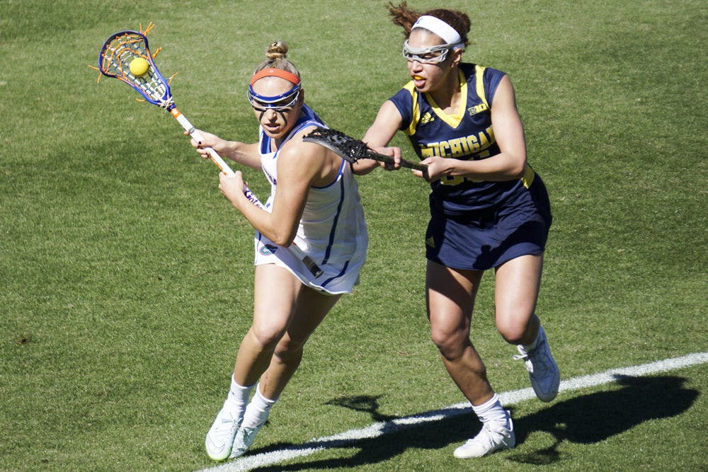 Attacker Shayna Pirreca leads Florida with 44 goals on the season.&nbsp;