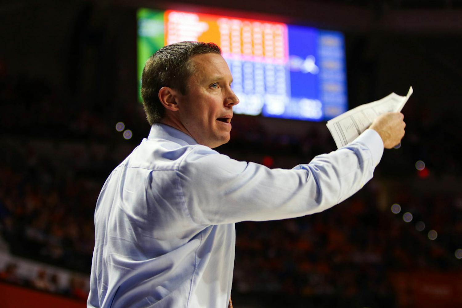 The Gators turned the ball over 17 times during their 76-62 loss to Auburn on Tuesday. "Could talk about it until we were blue in the face...Auburn has elite team speed. Active hands," coach Mike White said. 
