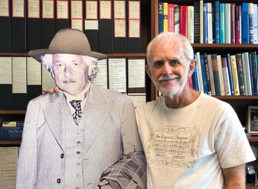 <p><span>Professor Will Clifford will receive the 2019 Albert Einstein Medal after 50 years of studying Einstein’s theory of relativity. </span></p><div><div dir="auto"> </div></div>
