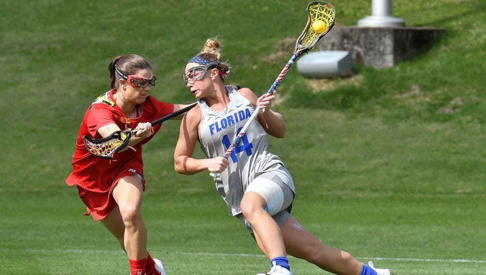 <p>Junior attacker Lindsey Ronbeck scored the first two goals of the game on Saturday, but it wasn't enough as the Gators fell to James Madison, 11-8. </p>