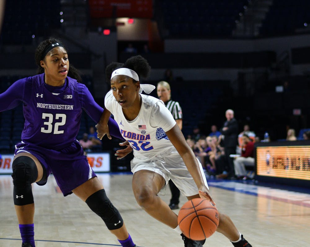 Florida guard Ariel Johnson is averaging 5.3 points per game and is second on the team with 22 three-pointers. 